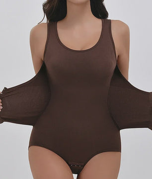 Dames Bodysuit Shapewear met Rits en Buikcontrole - Taille Trainer & Slankmakend Korset