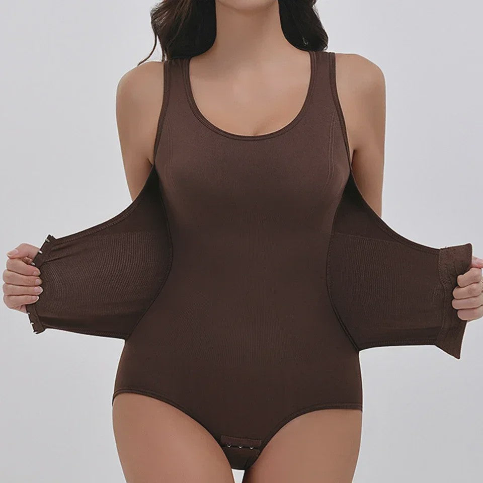 Dames Bodysuit Shapewear met Rits en Buikcontrole - Taille Trainer & Slankmakend Korset