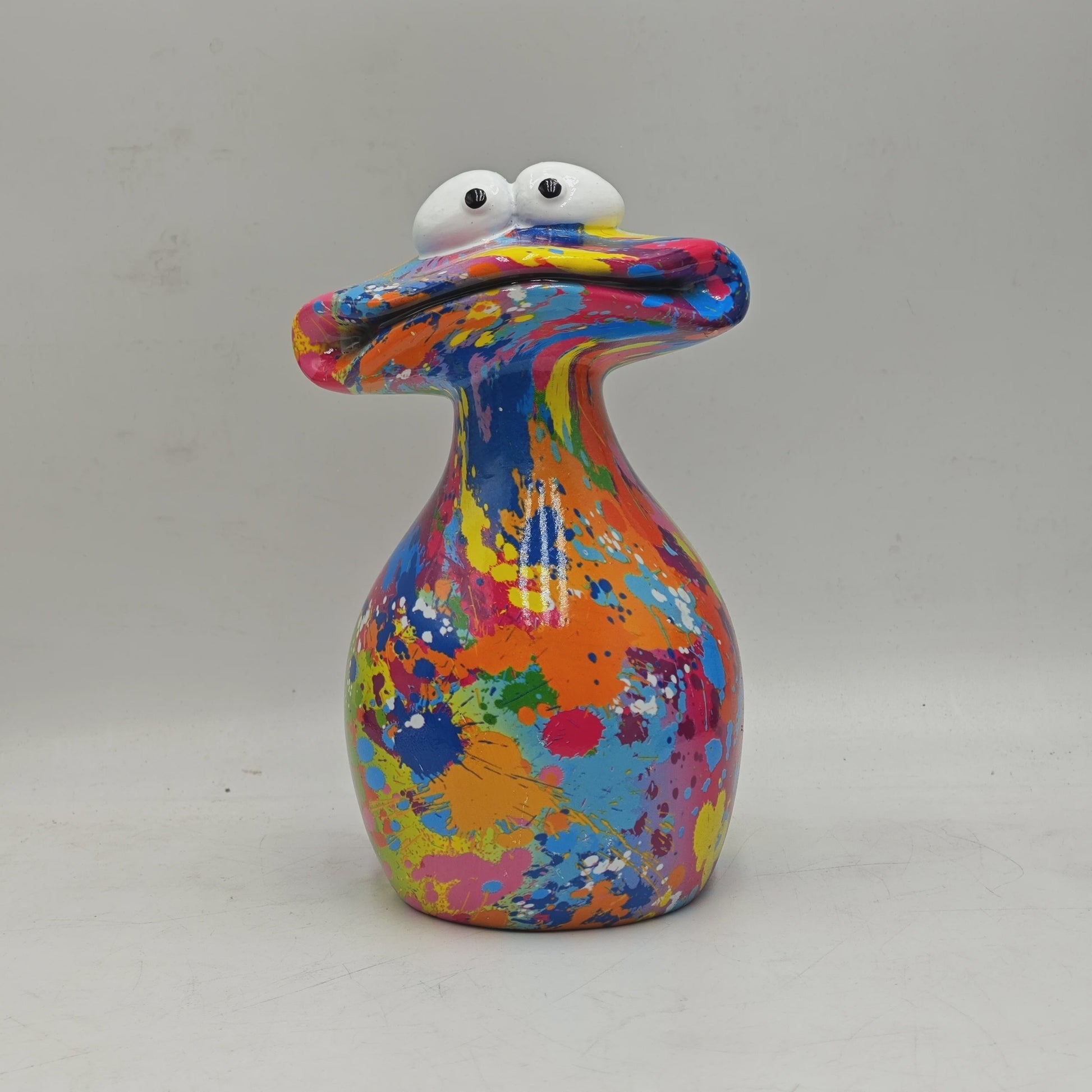Karakteristieke Kikker Resin Figuur - Vrolijke Decoratie voor Huis, Kerst & Halloween