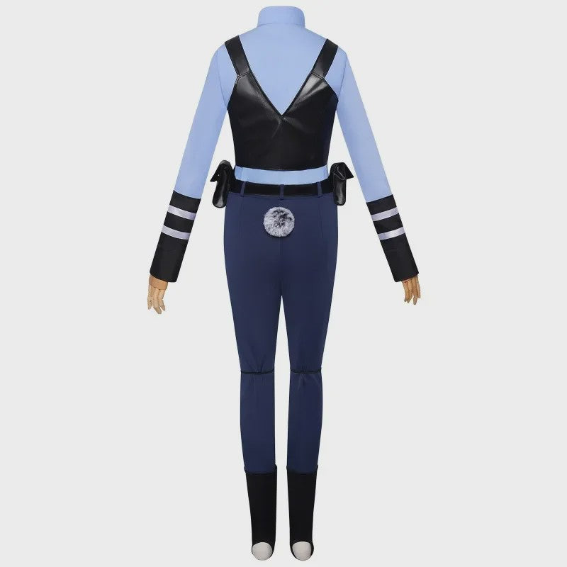 Judy Hopps Politie Uniform Kostuum - Zootopia Cosplay voor Kinderen & Volwassenen