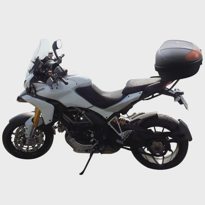 72L Motor Topcase: Waterdichte Bagagebox voor 2 Helmen - Universele Motorfiets Koffer