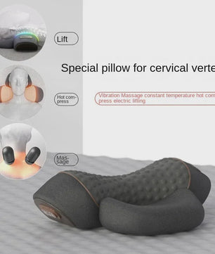 Elektrisch Nekmassagekussen met Warmte & Vibratie – Cervicale Ontspanning
