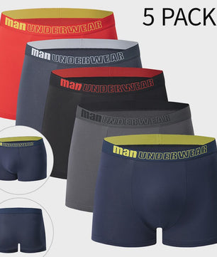 Set van 5 of 10 Heren Boxershorts - Comfortabel, Modieus en Elastische Taille