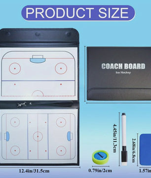 Magnetisch IJshockey Tactiekbord - Complete Coaching Set