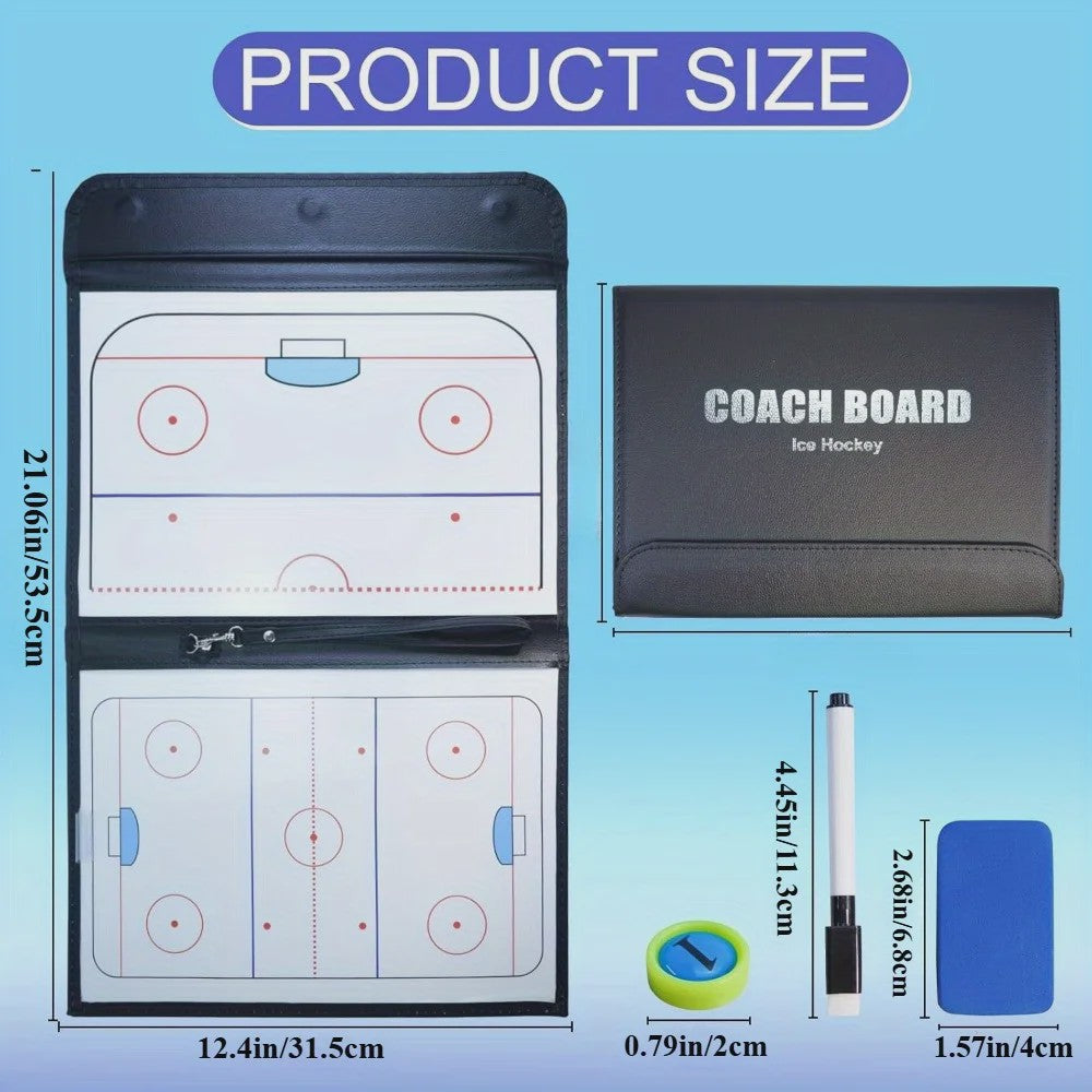 Magnetisch IJshockey Tactiekbord - Complete Coaching Set