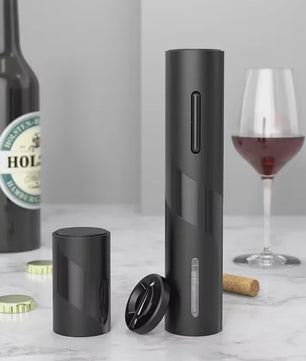 Automatische Flesopener Zwart - Magnetische RVS Bieropener voor Bar