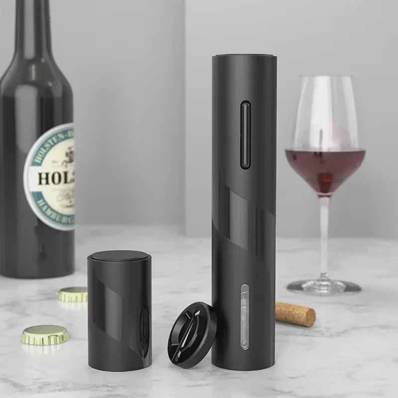Automatische Flesopener Zwart - Magnetische RVS Bieropener voor Bar