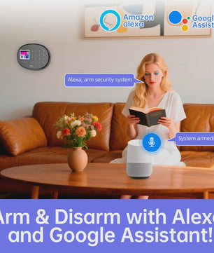 KERUI W20 WiFi GSM Alarmsysteem met Tuya Smart App - Draadloze Home Security Kit