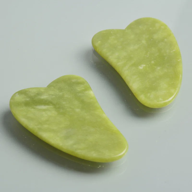 Gua Sha Jade Roller & Schraper Set - Gezichts- en Lichaamsmassage voor Huidverbetering