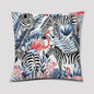 Vrolijke Flamingo Kussenhoes Vierkant - Decoratie voor Bank & Auto