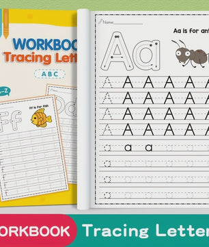 Alfabet Oefenboek voor Kinderen: Leren Schrijven, Kleuren en Ontwikkelen van Schrijfvaardigheden