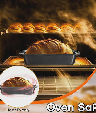 Bakvorm voor Brood en Cake - Non-stick Koolstofstaal - 10 Inch Rechthoekig