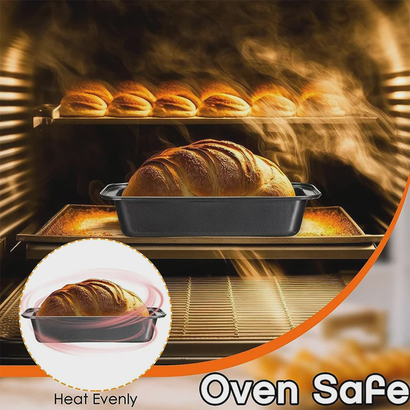 Bakvorm voor Brood en Cake - Non-stick Koolstofstaal - 10 Inch Rechthoekig