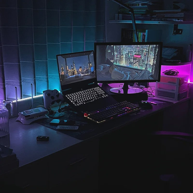 5M RGB LED Strip met USB & Afstandsbediening - Sfeervolle Verlichting voor TV, Gamekamer & Feestjes