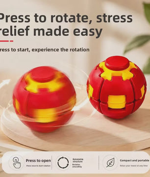 Draaiende Bal Fidget Spinner - Stressverlichtend Speelgoed voor Kinderen en Volwassenen