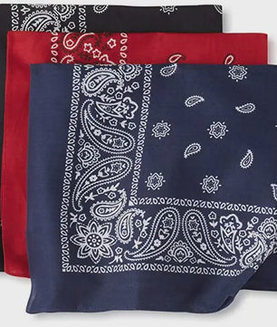 Klassieke Katoenen Bandana 55x55cm - Paisley Print Hoofdband voor Dames & Heren