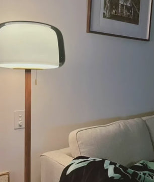 Moderne Glazen Vloerlamp - Stijlvolle Verlichting voor Woonkamer & Slaapkamer
