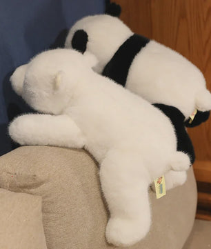 Kawaii Pluche Kussen Dieren - Panda, Bruine Beer & IJsbeer - Knuffel Decoratie