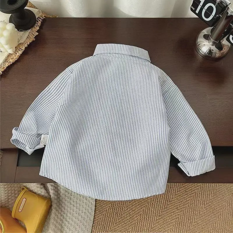 Lange Mouwen Kinder Shirt met Hondje Print - Lente Collectie voor Jongens & Meisjes (1-4 Jaar)