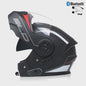 Modulaire Motorhelm Unisex met Dubbel Vizier & Bluetooth - DOT Gecertificeerd