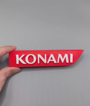 3D Geprint Logo Naamplaat voor Figuren Collectie - Video Game Thema