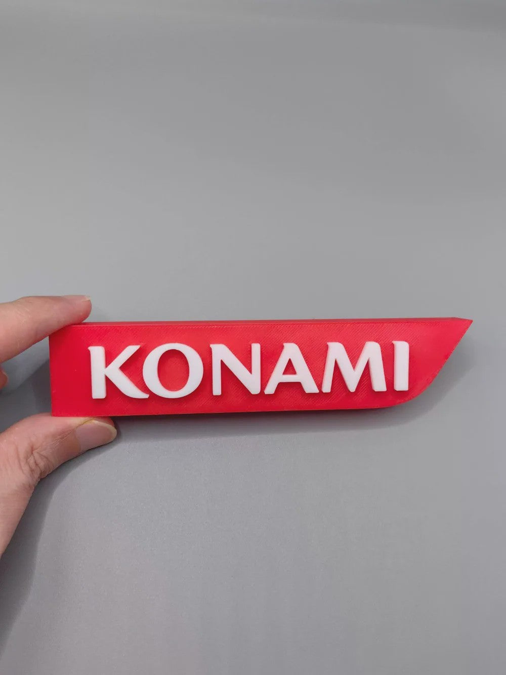 3D Geprint Logo Naamplaat voor Figuren Collectie - Video Game Thema