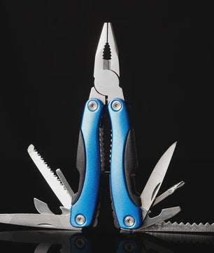 Compacte Multitool Tang met Mes, Schroevendraaier & Meer - Outdoor & Survival Gereedschap