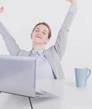 Verstelbare Draagbare Laptopstandaard - Opvouwbaar & Ergonomisch