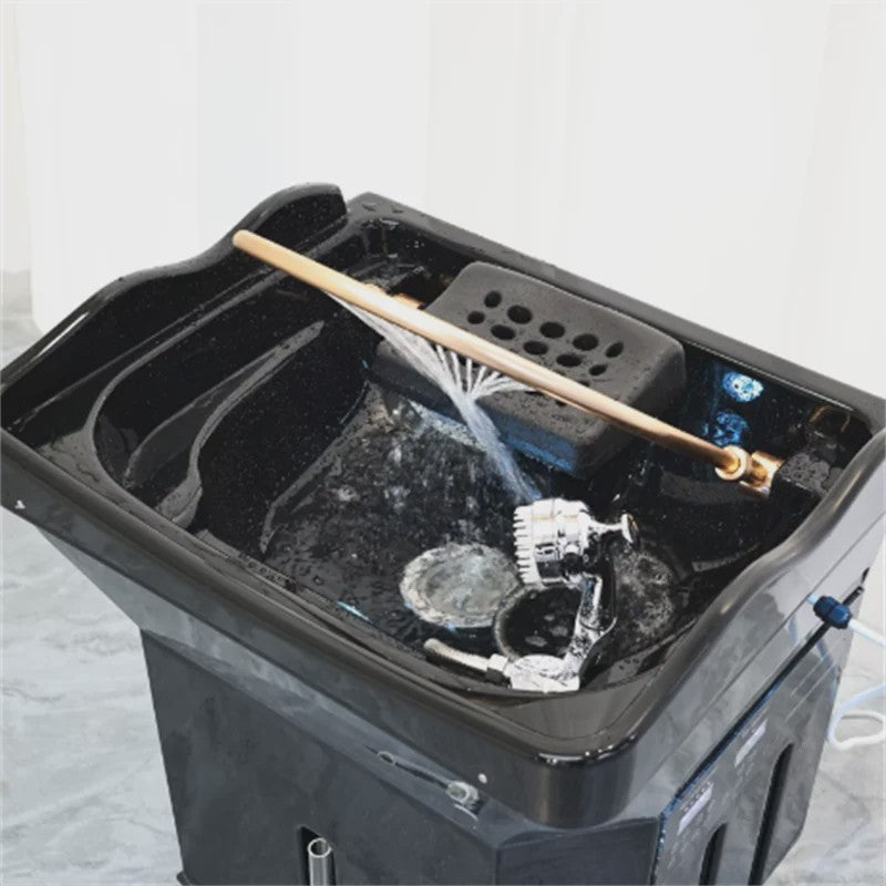 Professionele Haarspoelbak met Watercirculatie en Mobiel Ontwerp