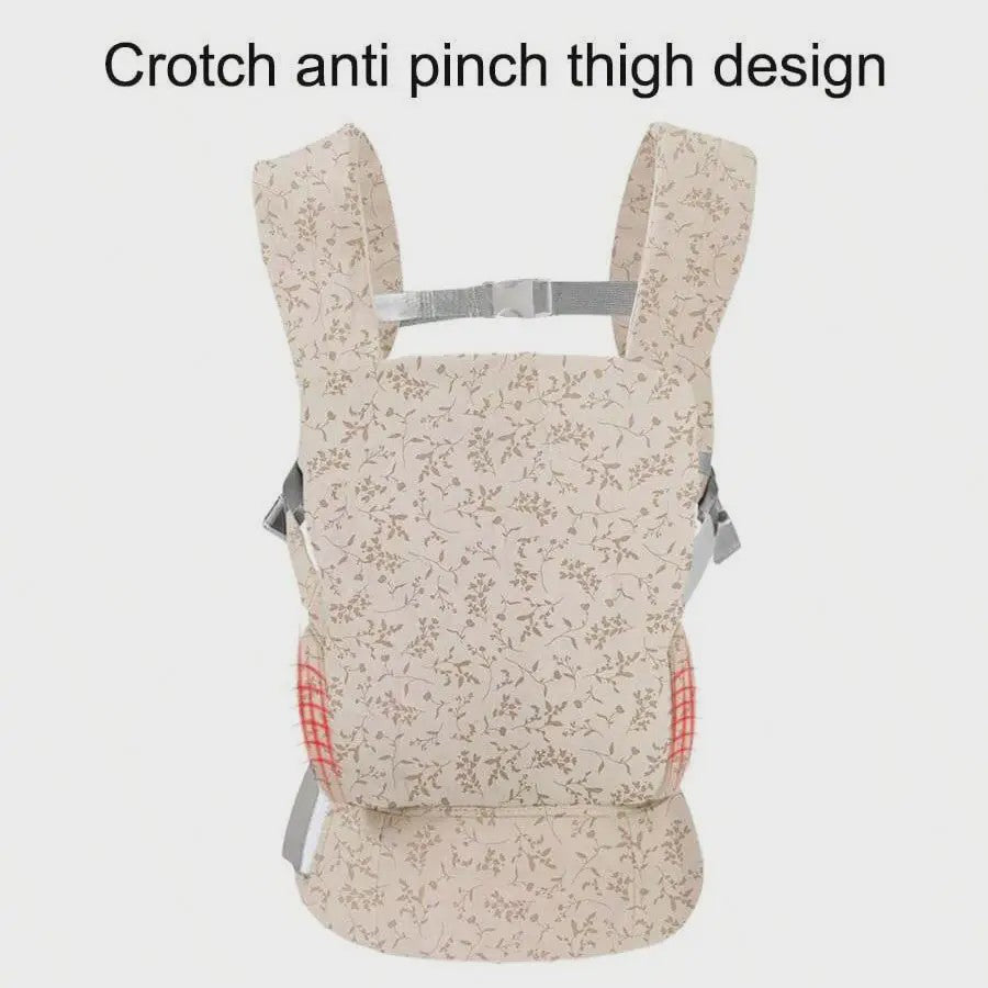 Multifunctionele 4-in-1 Baby Draagzak met Heupzitje - Comfortabel en Ergonomisch
