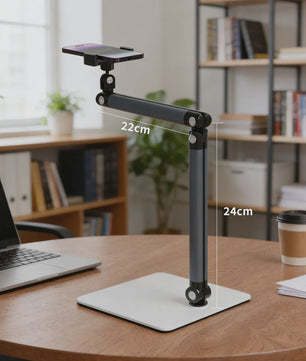 Verstelbare Vloerstandaard voor Projector, Telefoon of Tablet - Draaibaar & Stabiel