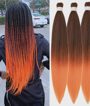 Pre-stretched Braiding Hair 26 Inch - Synthetische Haarverlengingen voor Crochet Braids