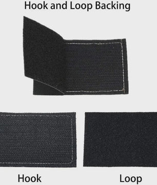 Franse Vlag Patches met Klittenband - Geborduurd Embleem