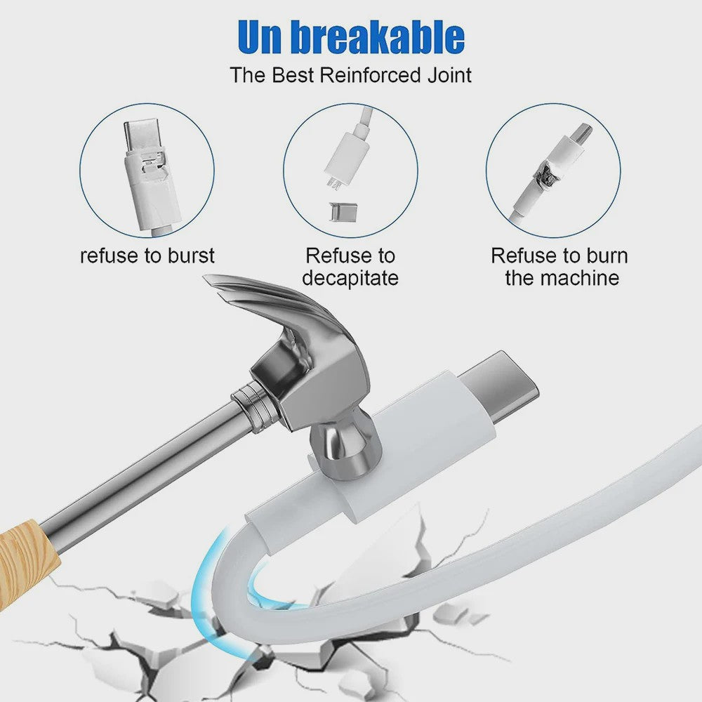 USB-C naar USB-C Kabel 60W PD Snelladen & Data | 1M/2M/3M
