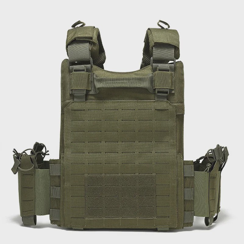 Multifunctioneel Tactisch Vest met Snelsluiting en MOLLE Systeem - Waterdicht & Slijtvast