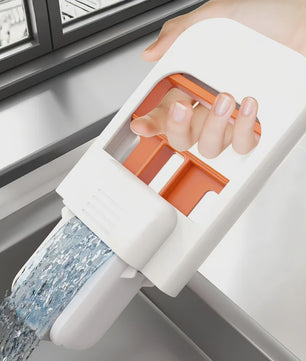 Compacte Zelfwringende Spons Mop - Handheld Mini Schoonmaakhulp voor Thuis