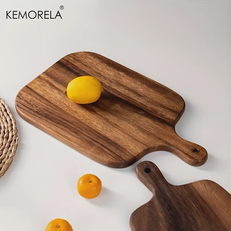 Houten Snijplank met Handvat - Stijlvol & Duurzaam voor Keuken & Serveertafel