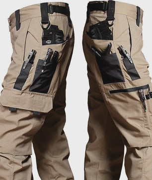 Duurzame Heren Cargo Werkbroek met Meerdere Zakken - Ideaal voor Outdoor & Casual Gebruik
