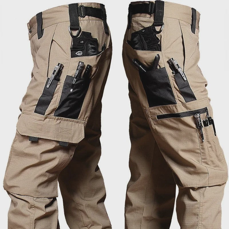 Duurzame Heren Cargo Werkbroek met Meerdere Zakken - Ideaal voor Outdoor & Casual Gebruik