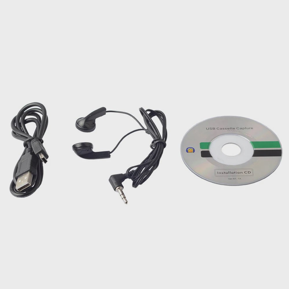 Draagbare Cassette Speler & MP3 Converter - Zet tapes om naar digitaal via USB