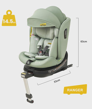 Jovikids Ranger 360° i-Size Autostoel 40-150cm met Isofix en Zijwindbeveiliging