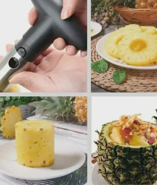 Roestvrijstalen Ananas Schillen en Snijden - Makkelijk Keuken Gadget
