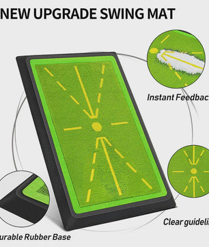 PGM Golf Swing Oefenmat - Swing Detectie & Bal Trace Analyse