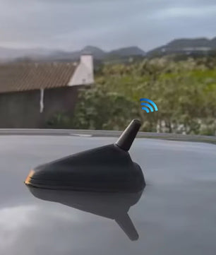Compacte Auto Antenne 5cm - Versterker voor DAB Digitale TV & Navigatie