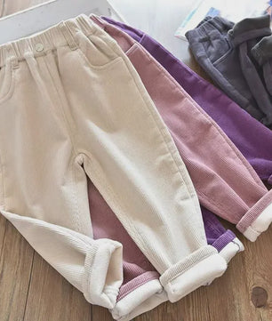 Warme Corduroy Broek Kinderen - Herfst/Winter Casual & Sportief