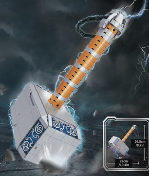 975-delige Thor Hamer Bouwset: Creatief Model Bouwstenen Speelgoed voor Jongens en Volwassenen