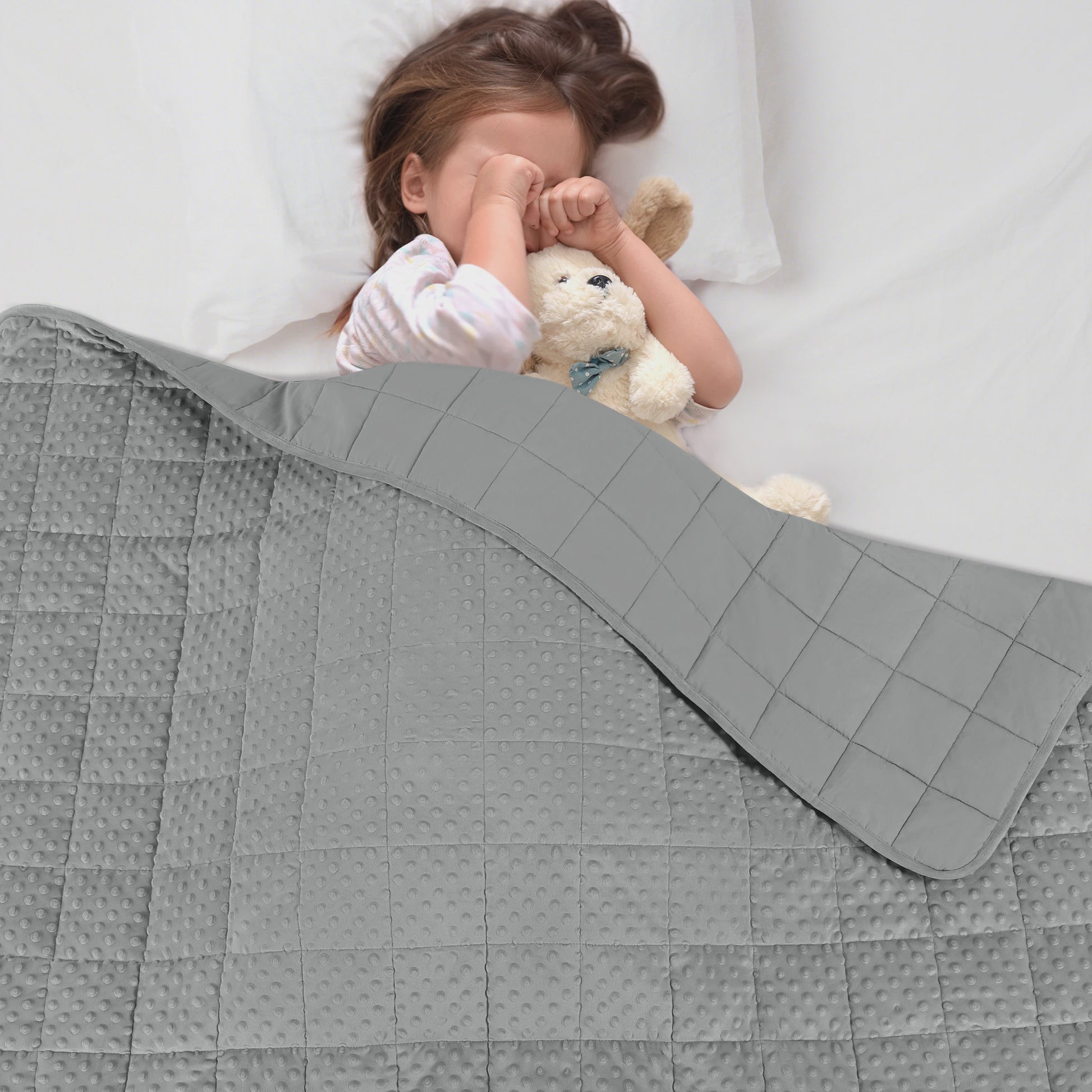 Verzwaringsdeken Anti-Stress Therapie Deken - Rustgevende Slaaphulp voor Kinderen en Volwassenen