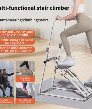 Opvouwbare Verticale Climber Stepper - Full-Body Cardio Fitness Apparaat voor Thuis
