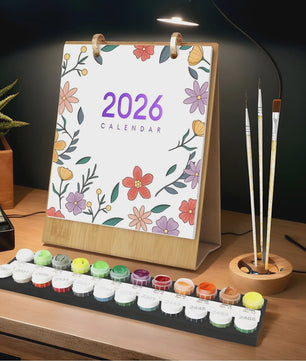 2026 Creatieve Kalender: Schilderen op Nummer Kit met Handgetekende Ontwerpen