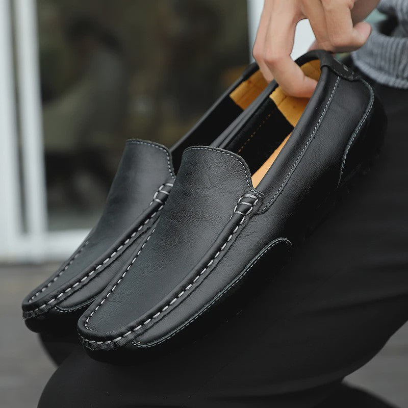 Luxe Leren Heren Moccasins - Ademend, Comfortabel & Stijlvol